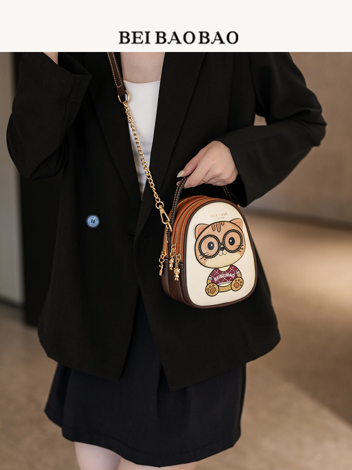 Graceful Source Mobile Practical Chain Design Bags