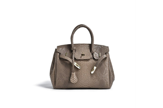 Women's Snakeskin Pattern Trendy Large Capacity Versatile Women's Shoulder Bag
