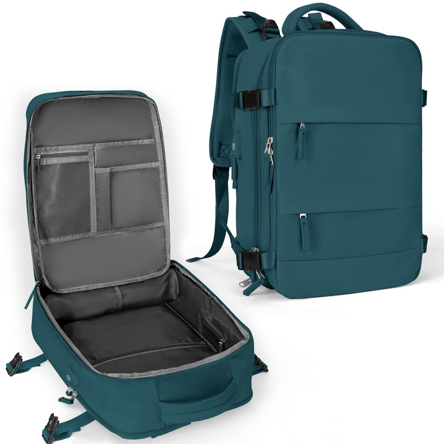Women's & Men's Logo Airline Approved Carry-on Flight Waterproof Leisure Backpack