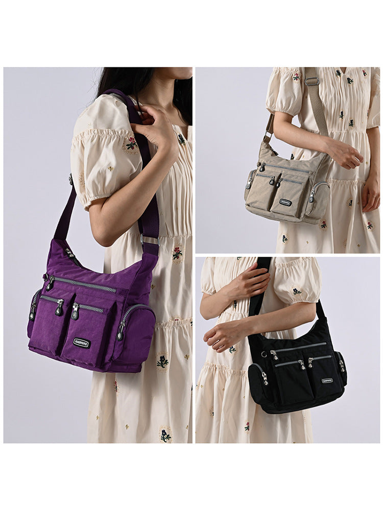 Women's Large Capacity Nylon Cloth Fashion Simple Bags