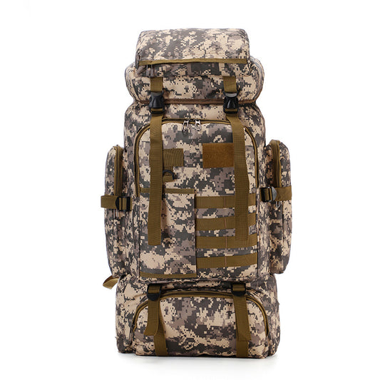 Men's Camouflage Hiking Large Capacity Waterproof Camping Sports Backpack