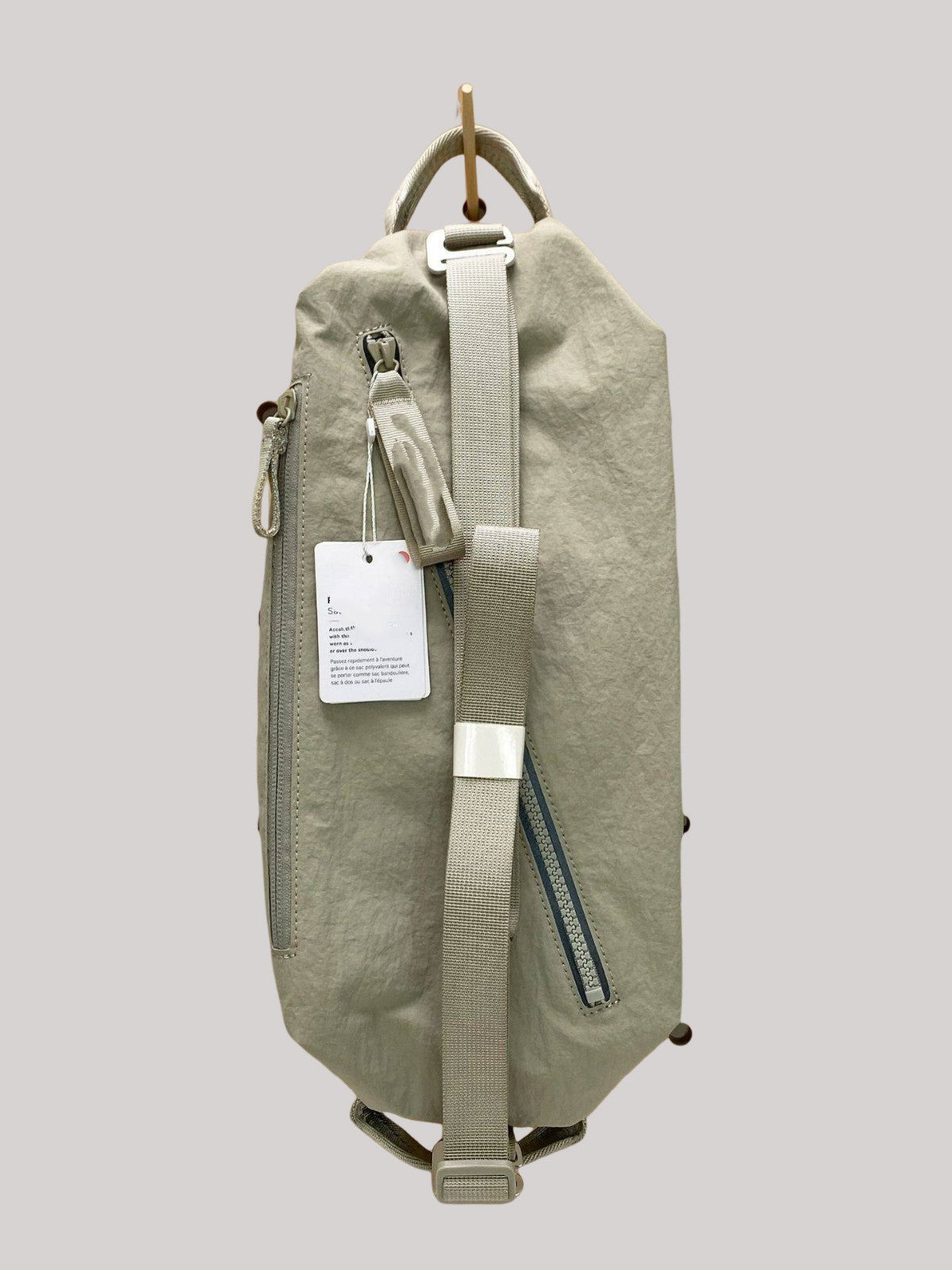 Women's Multifunctional Leisure Yoga Fitness Nylon Sports Backpack