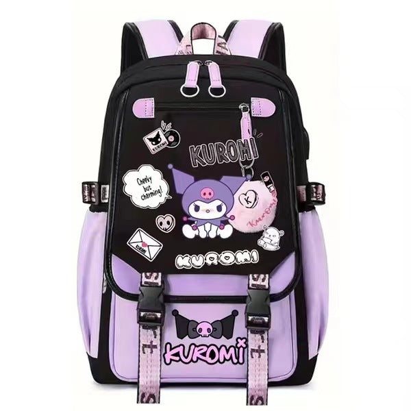 Charming Classic For Charging Large Capacity Leisure Backpack