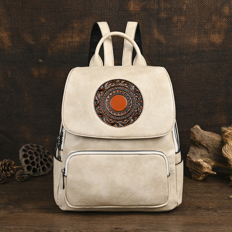 Attractive Women's Fashion Artistic Large Capacity Women's Backpack