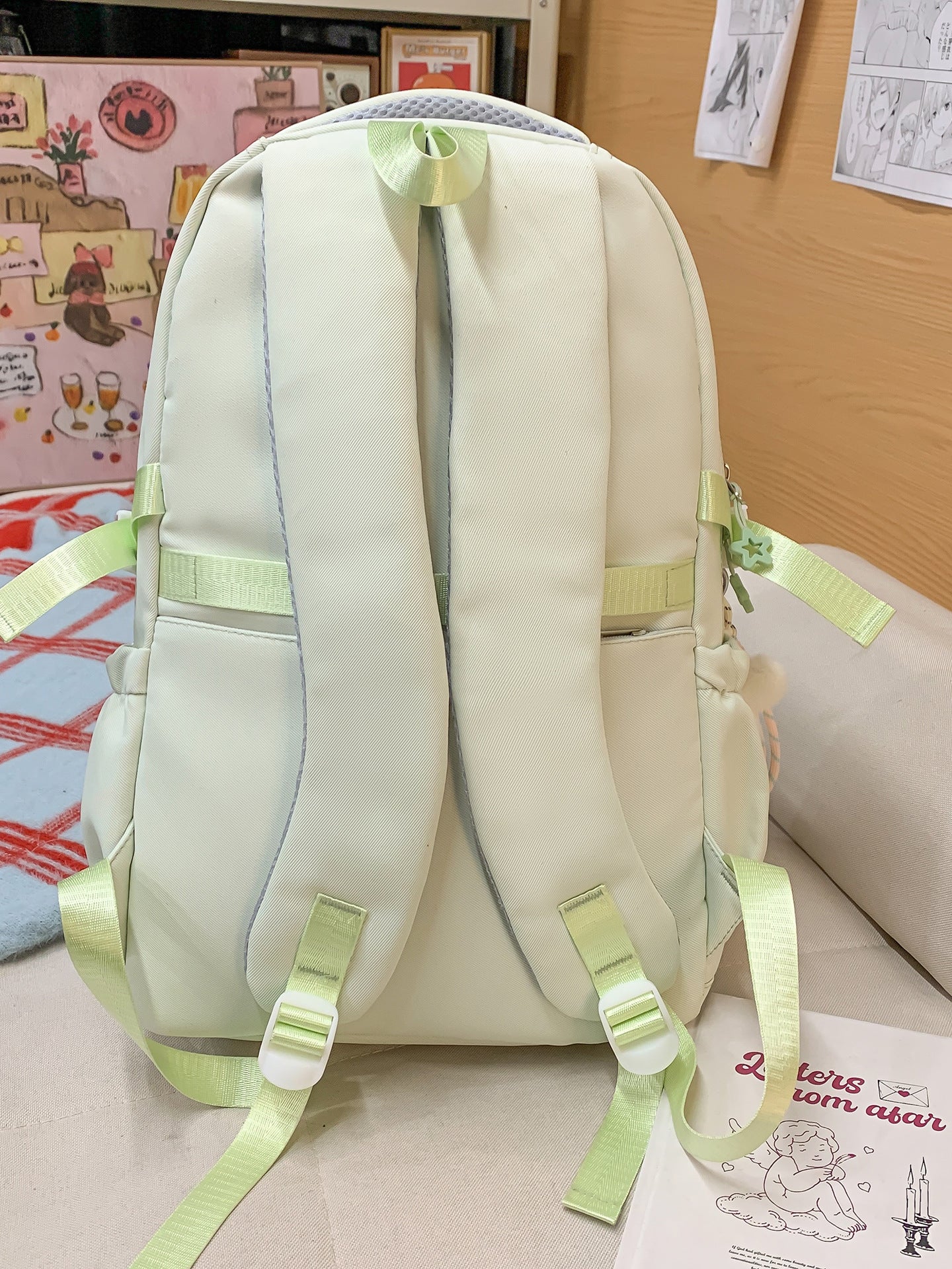 Cute Cartoon Style College Junior Lightweight Large Backpacks