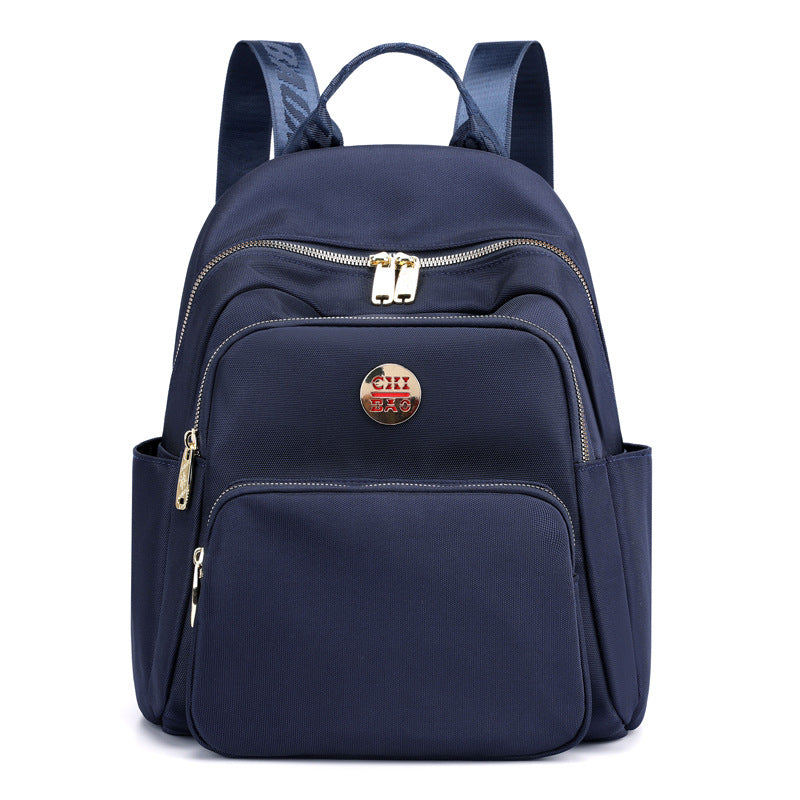 Women's Oxford Cloth Versatile Large Capacity Nylon Backpacks