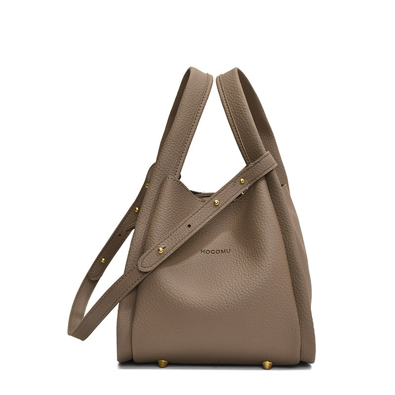 Women's With Hui Vegetable Basket Live Lychee Bucket Bag