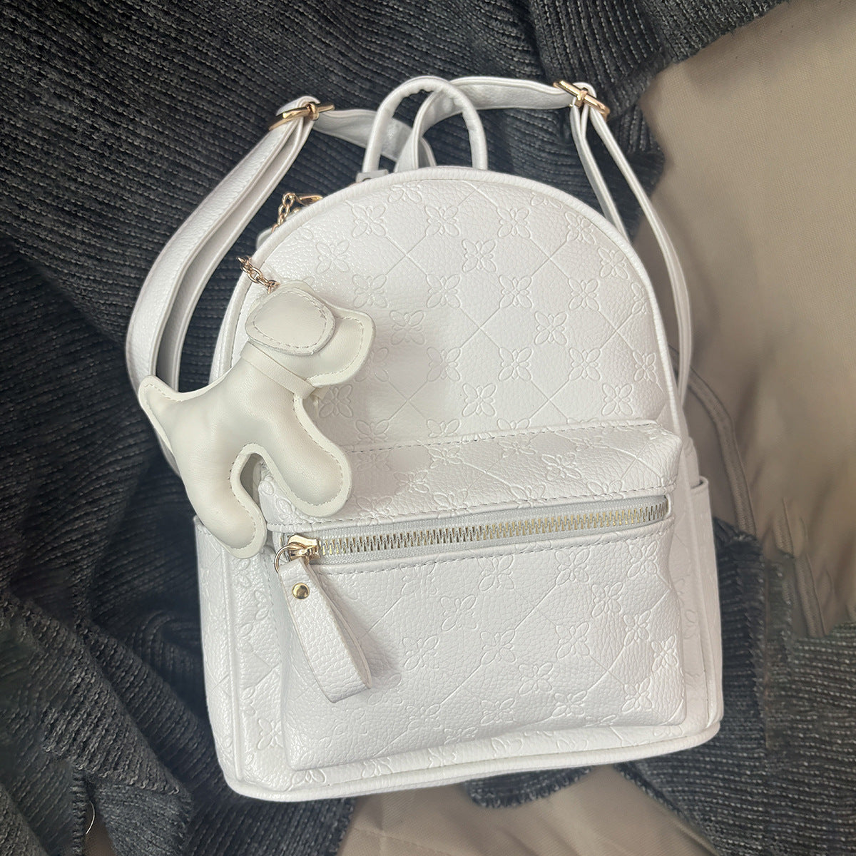 Women's Fashion Trend Embossed High Sense Women's Backpack