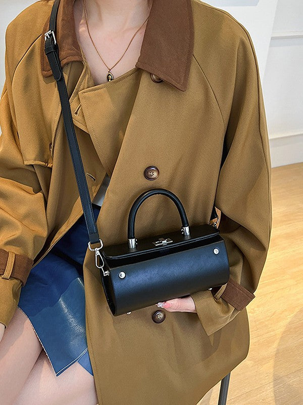 Hard Shell Elegant Portable Round Trendy Bags