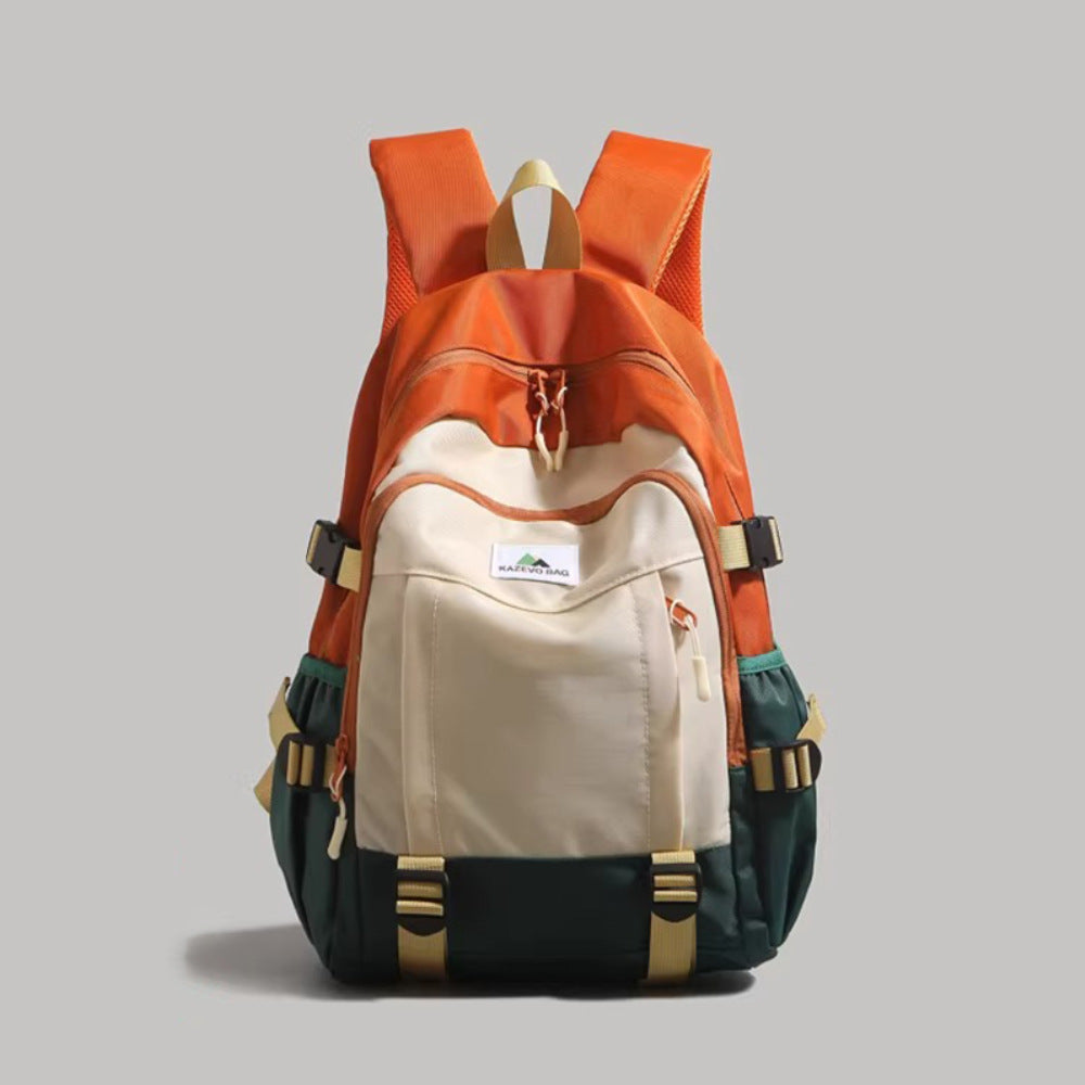 Contrast Color College Commuter Female Hiking Bags