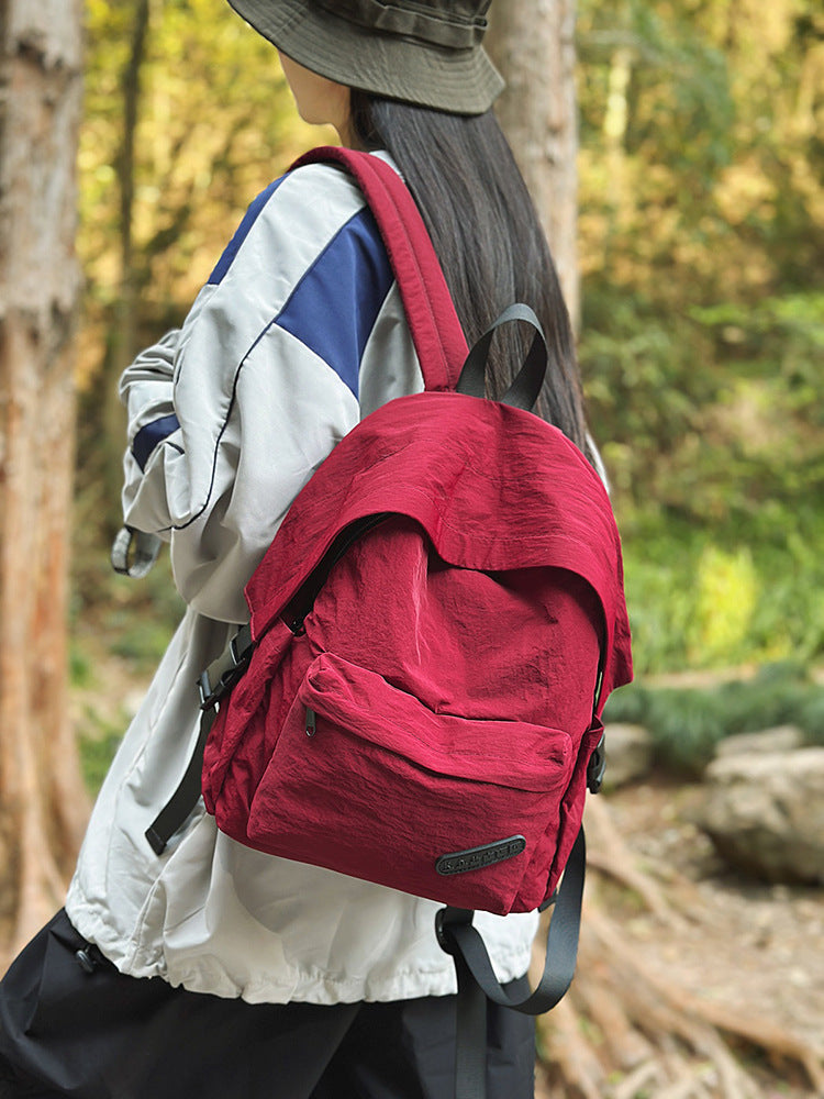 New Junior High College Lightweight Size Leisure Backpack