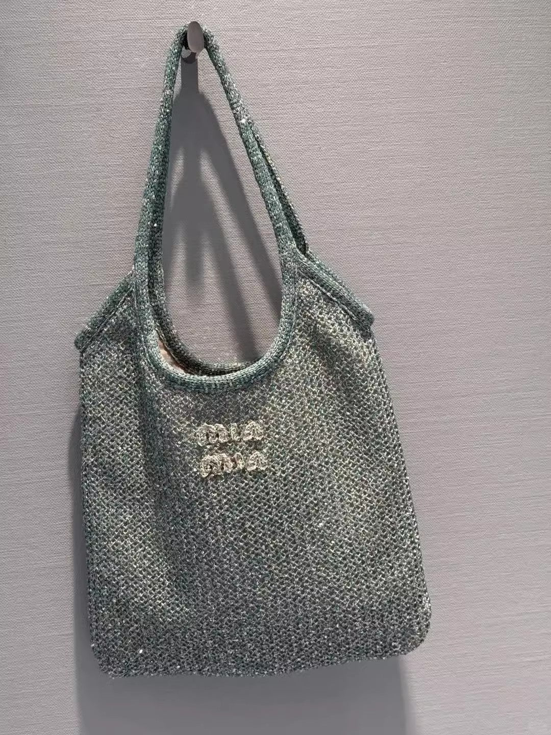 Women's Fashionable Wool Concave Shape Underarm For Women's Shoulder Bag