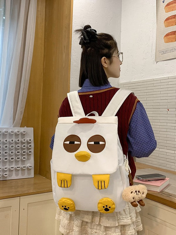 Cartoon Cute Funny Ugly Personalized Shopping Leisure Backpack