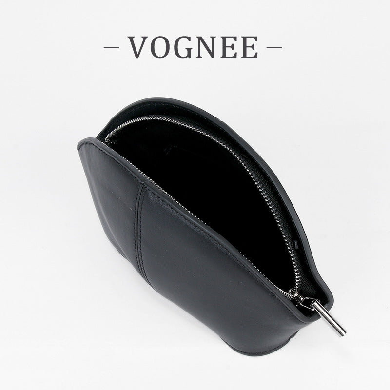 Women's Fashion Clutch Genuine Leather Shell Dinner Portable Light Women's Handbag