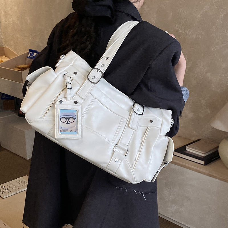 Women's Portable Motorcycle Large Capacity Commuter Personalized Bags