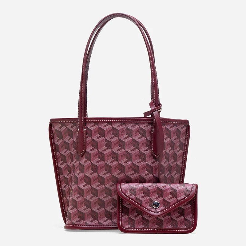 Fashion Printing Combination Simple Vegetable Basket Handbags