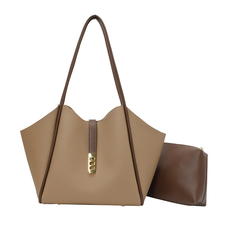 Women's Simple Retro Daily Commuter High Sense Underarm Bag