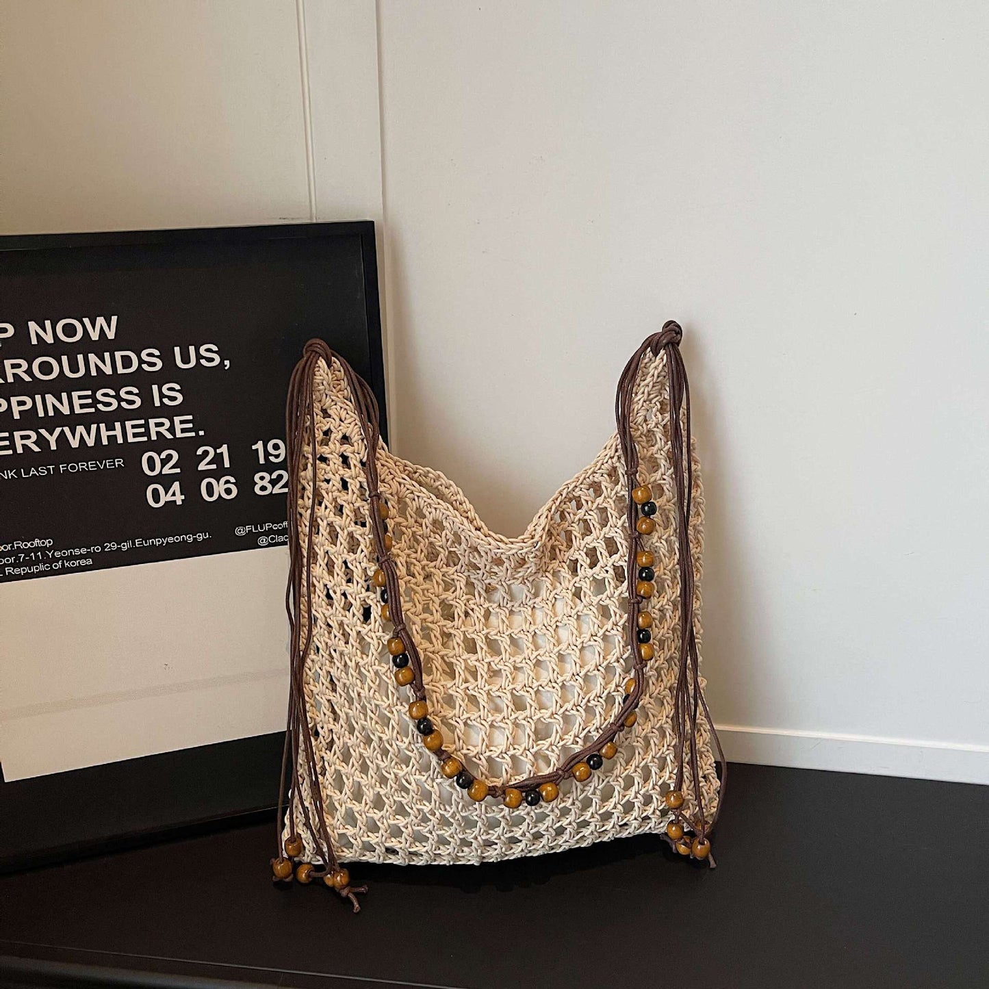 Women's Seaside Holiday Hand-woven Fashion Large Capacity Women's Handbag
