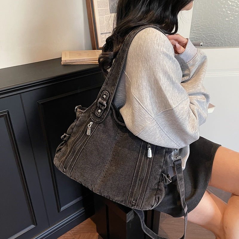 Women's Style Retro Commuter High Quality Large Tote Bag