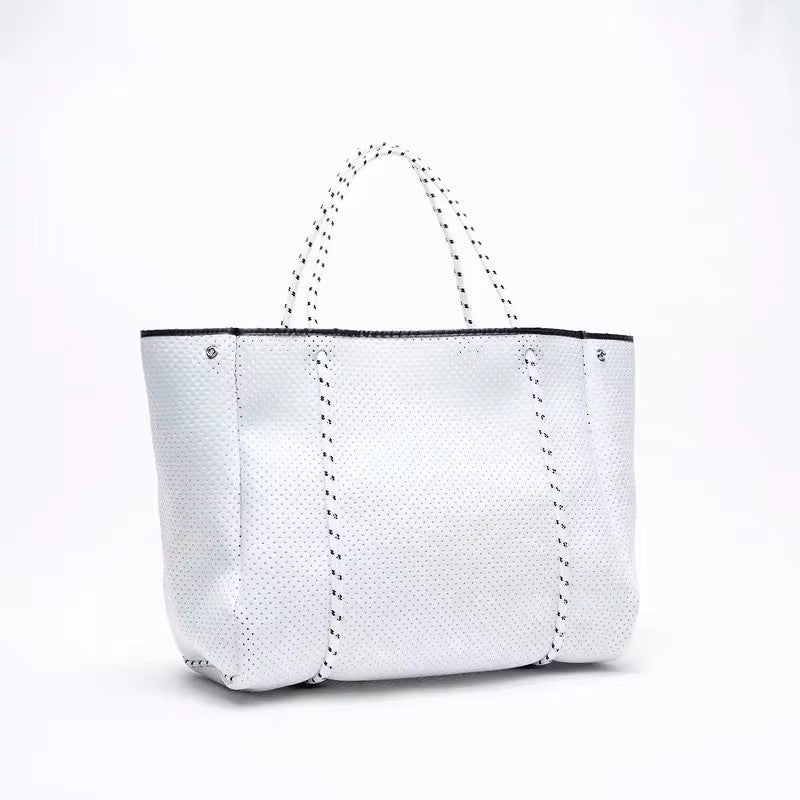 Women's Waterproof Large Capacity Shopping Neoprene Beach Women's Shoulder Bag