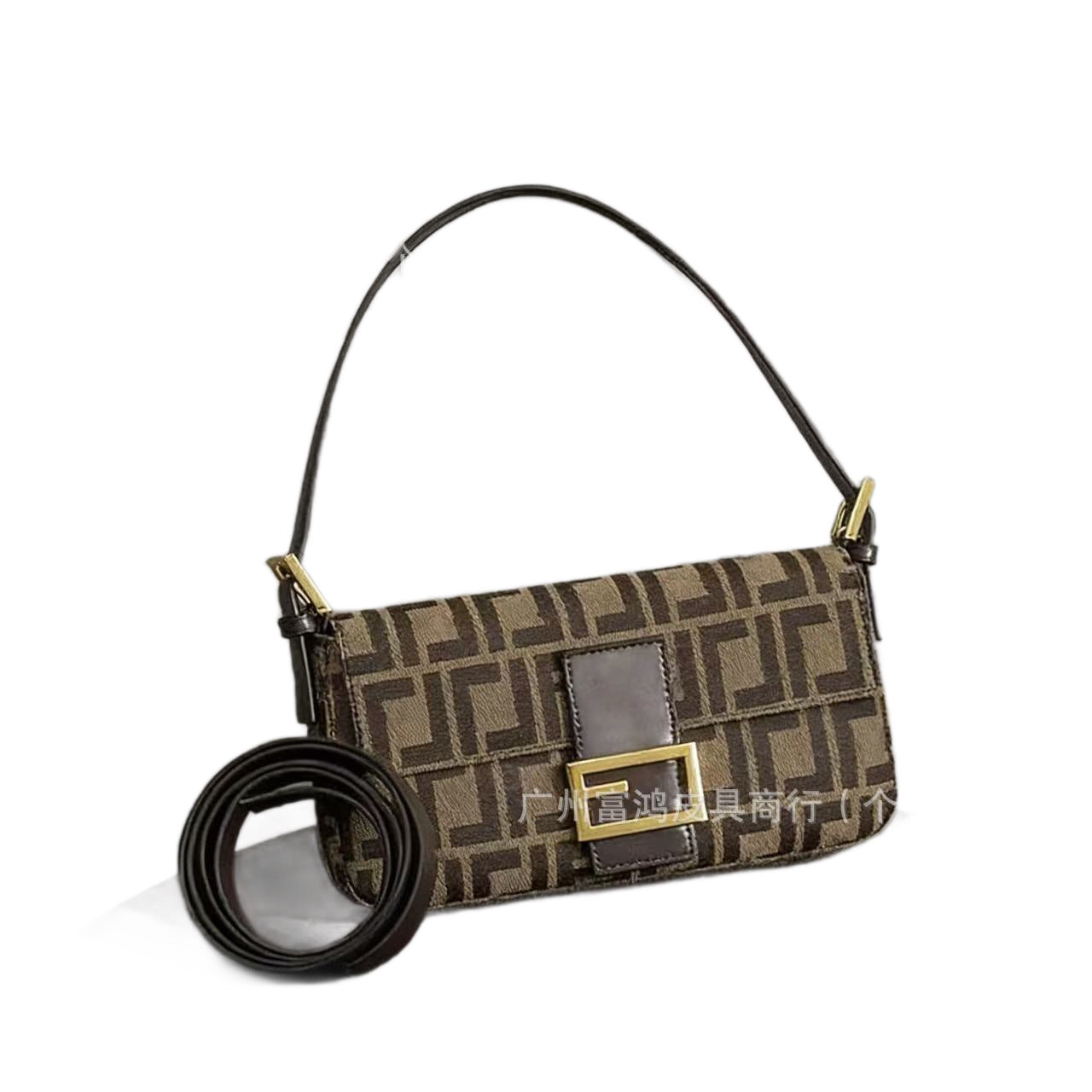 Women's Classic Presbyopic Versatile Fashion Baguette Leather Bags