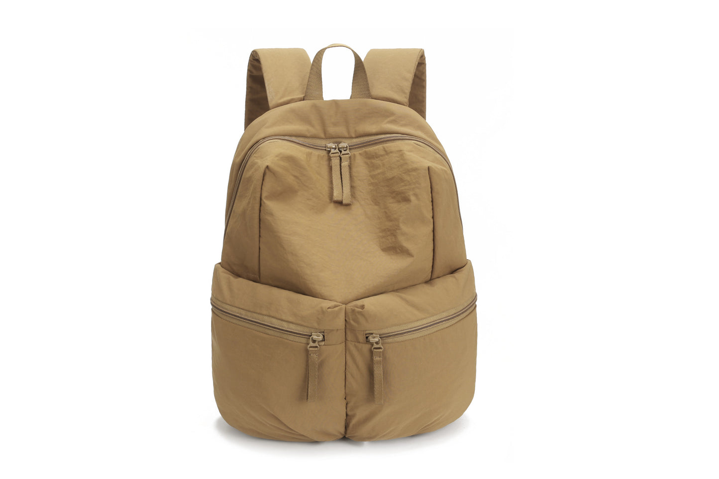 Trendy Simple Washed Veet Commuter Neutral Leisure Backpack