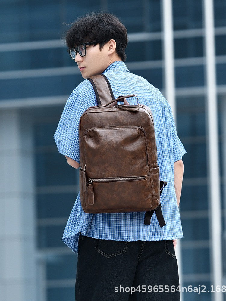 Women's & Men's Large Capacity Korean Style Computer Trendy Leisure Backpack
