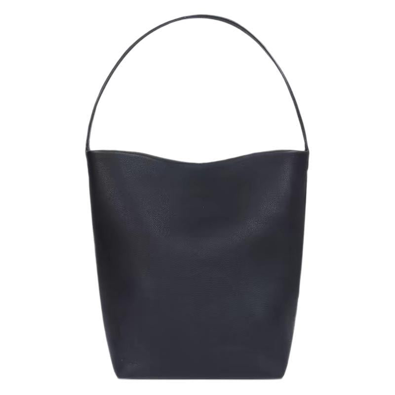 High-grade Niche First Layer Cowhide Large Capacity Female Bucket Bag