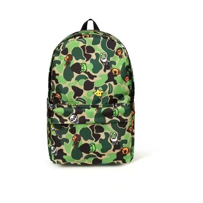 Printed Cartoon Cute Large Capacity Little Women's Backpack