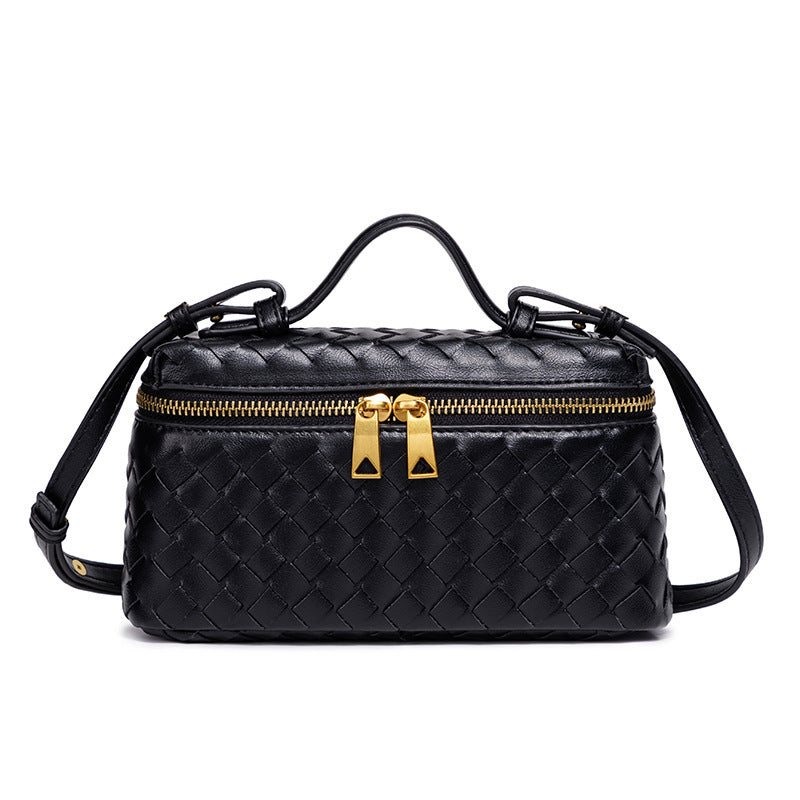 Classic Hand-woven Box Fashion Portable Mini Cosmetic Bags
