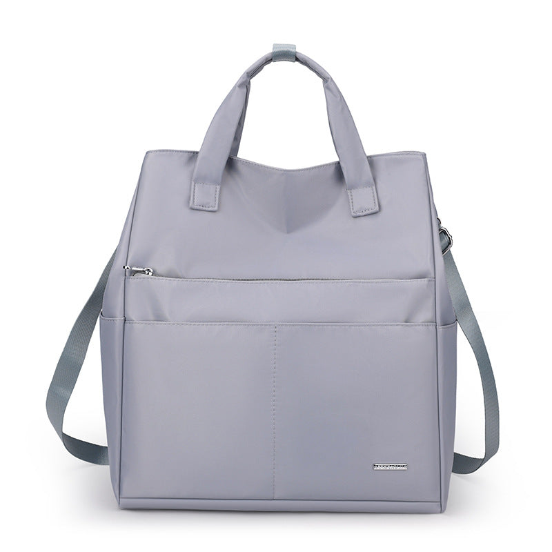 Large Capacity Nylon Canvas Class Commuter Computer Women's Backpack