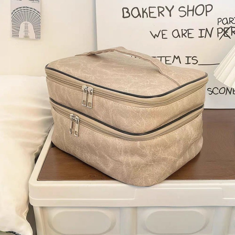 Women's Multifunctional Portable Large Capacity Storage Toiletry Makeup Bag