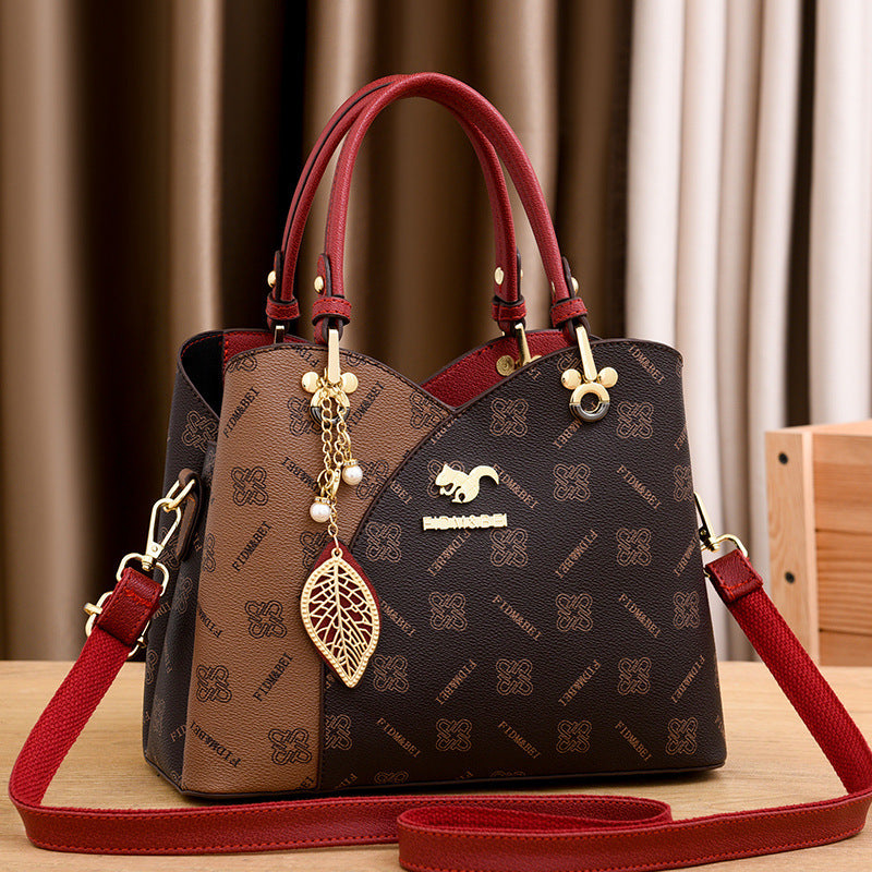Women's Trendy Diagonal Versatile Elegant Portable Fashion Women's Handbag