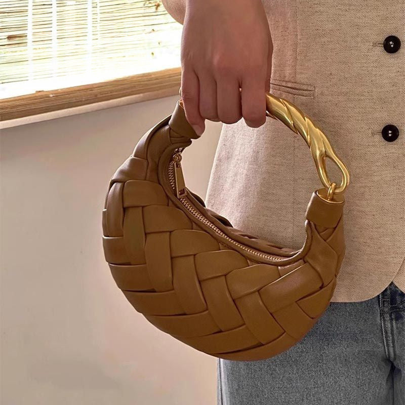 Women's Knitting Versatile Light Luxury Minority Fashion Exquisite Women's Messenger Bag