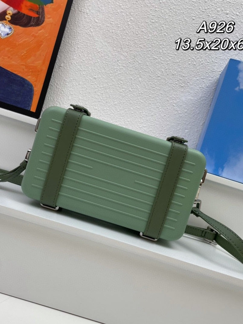 Durable Popular Unique Horizontal Mini Box Women's Messenger Bag