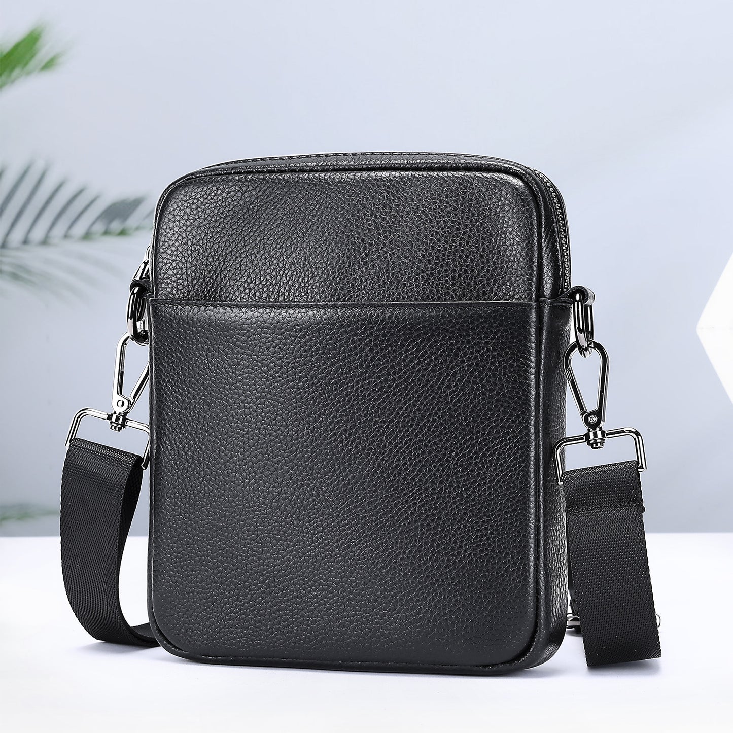 Men's Leather High-grade First Layer Cowhide Business Bags