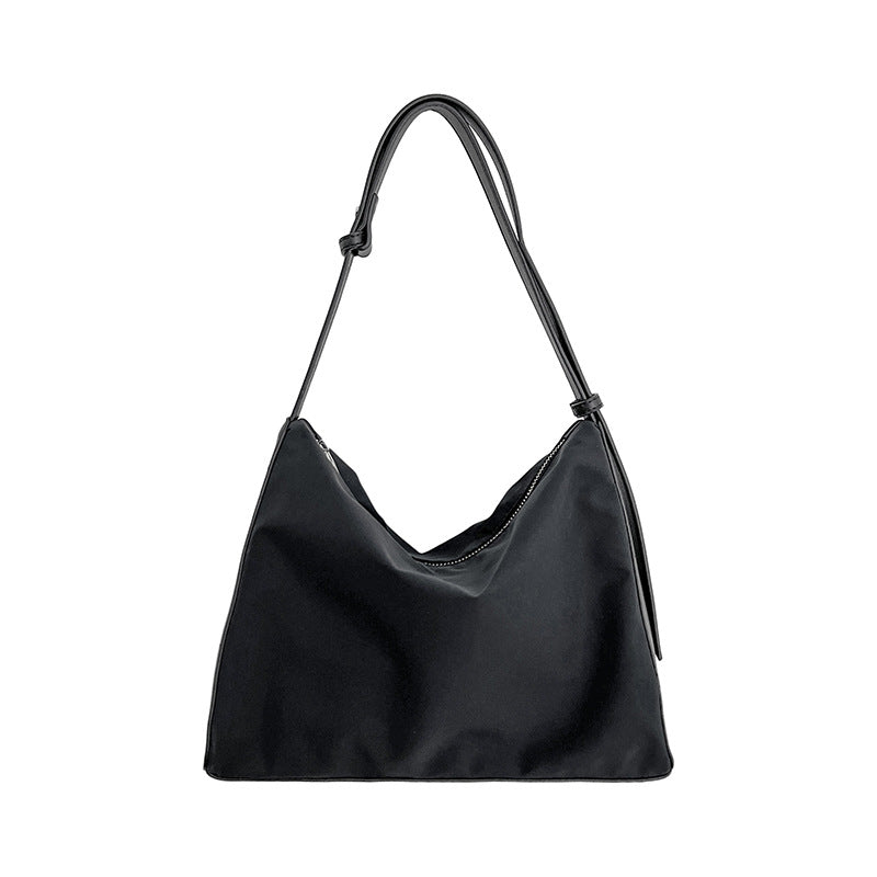 Women's Underarm Nylon Exquisite Design Stitching High-grade Women's Shoulder Bag