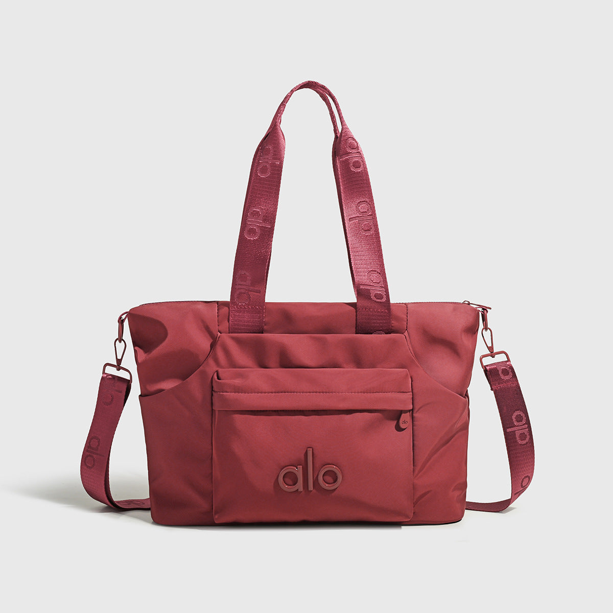 Yoga Fitness Trendy Fashion Solid Color Tote Bag