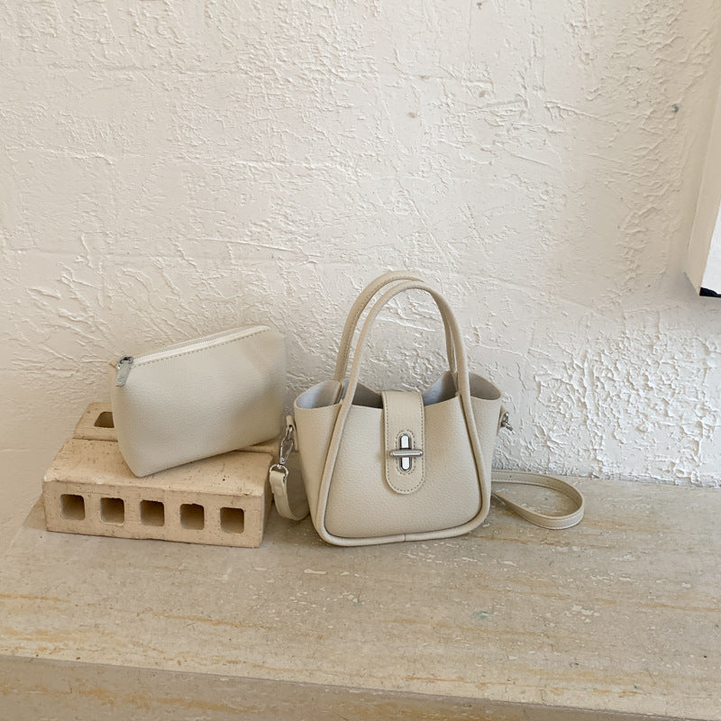 Women's Niche Spring Western Style Good-looking Bucket Bag