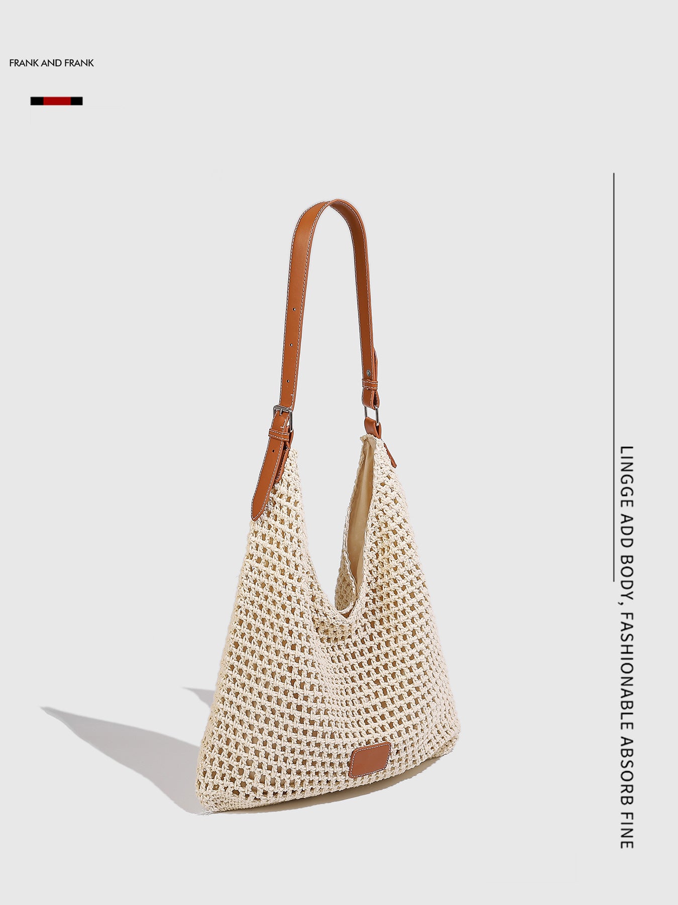 Vacation Beach Woven Fashion Hollow Knitted Large Bags
