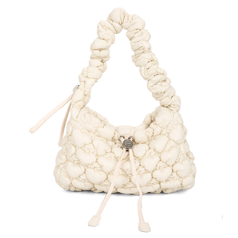 Women's Spring Bubble Western Style Underarm Personalized Bags