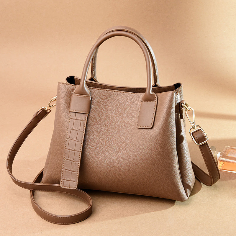 Women's Fashion Large Capacity Commuter Big Women's Handbag