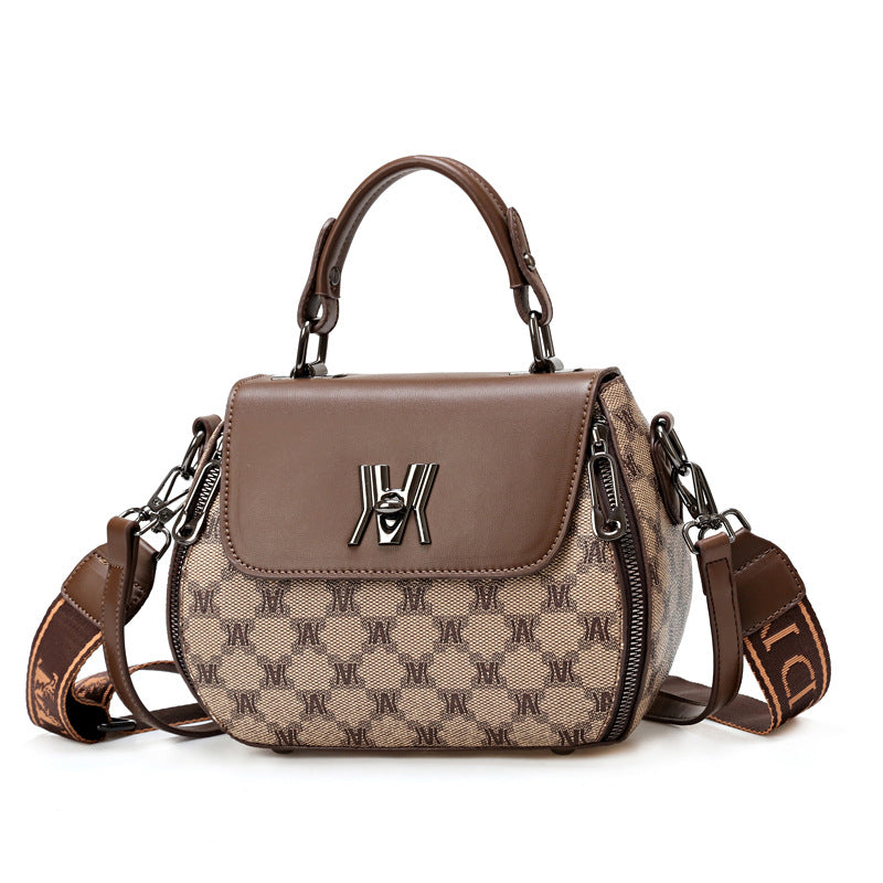 Women's Textured Apple Simple Elegant Large Capacity Bags