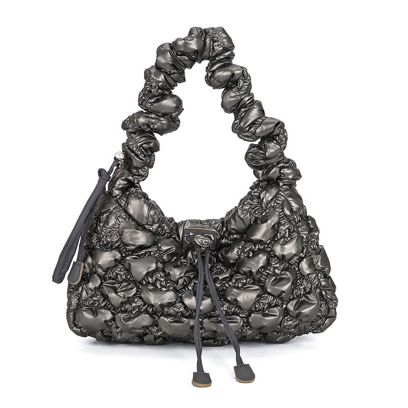 Women's Spring Bubble Western Style Underarm Personalized Bags
