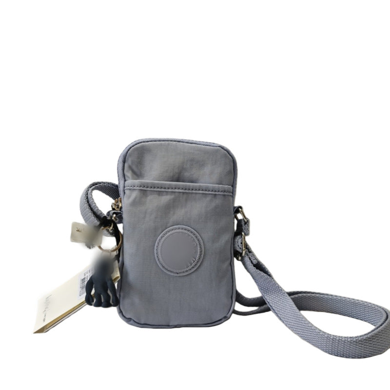 Women's & Men's Monkey Mobile Nylon Waterproof Fashion Lightweight Women's Messenger Bag