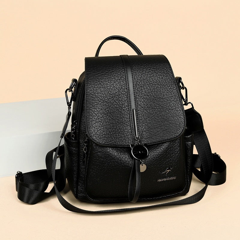 Beautiful Innovative Women's Soft Leather Lightweight Backpacks