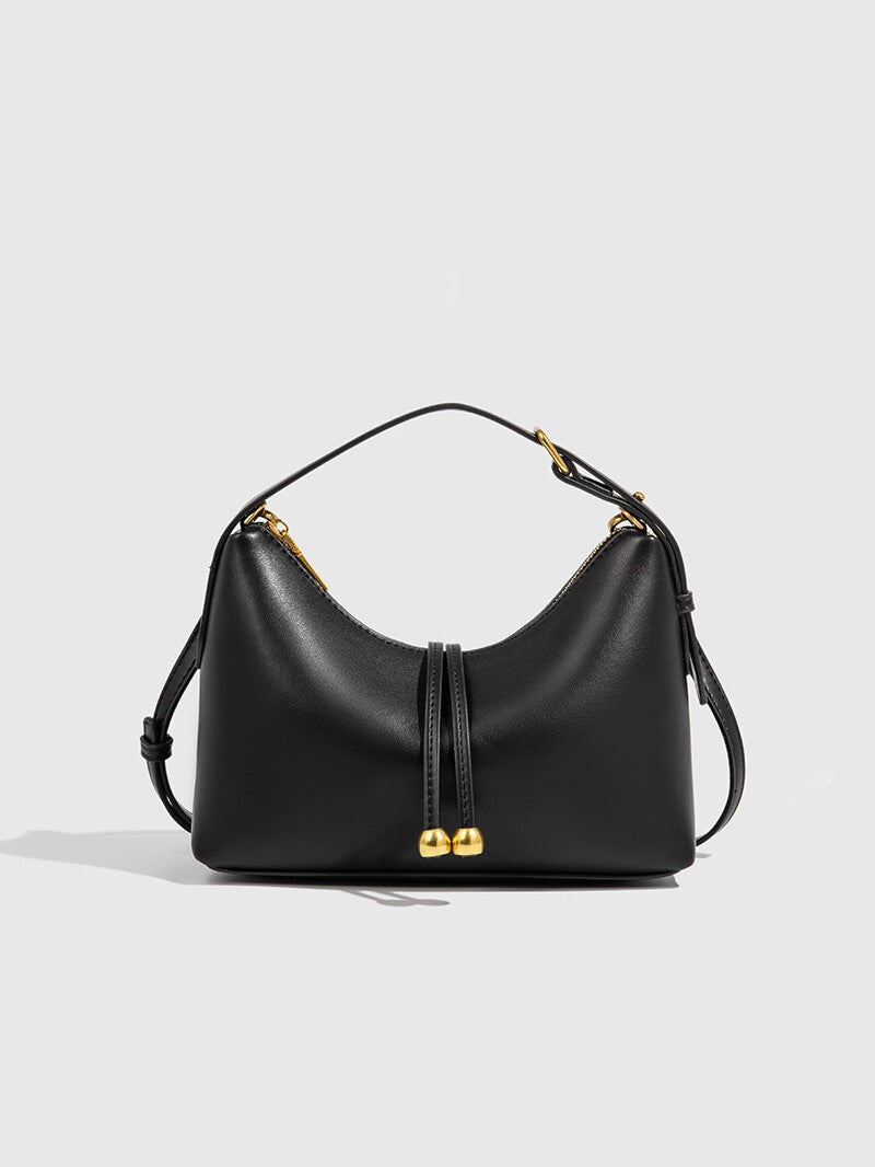 Women's Style High Sense Moon Soft Leather Bags