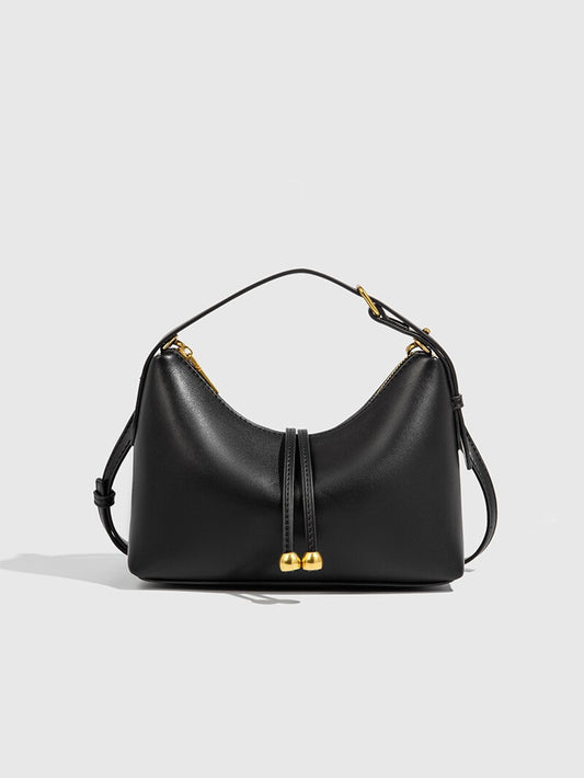 Women's Style High Sense Moon Soft Leather Bags