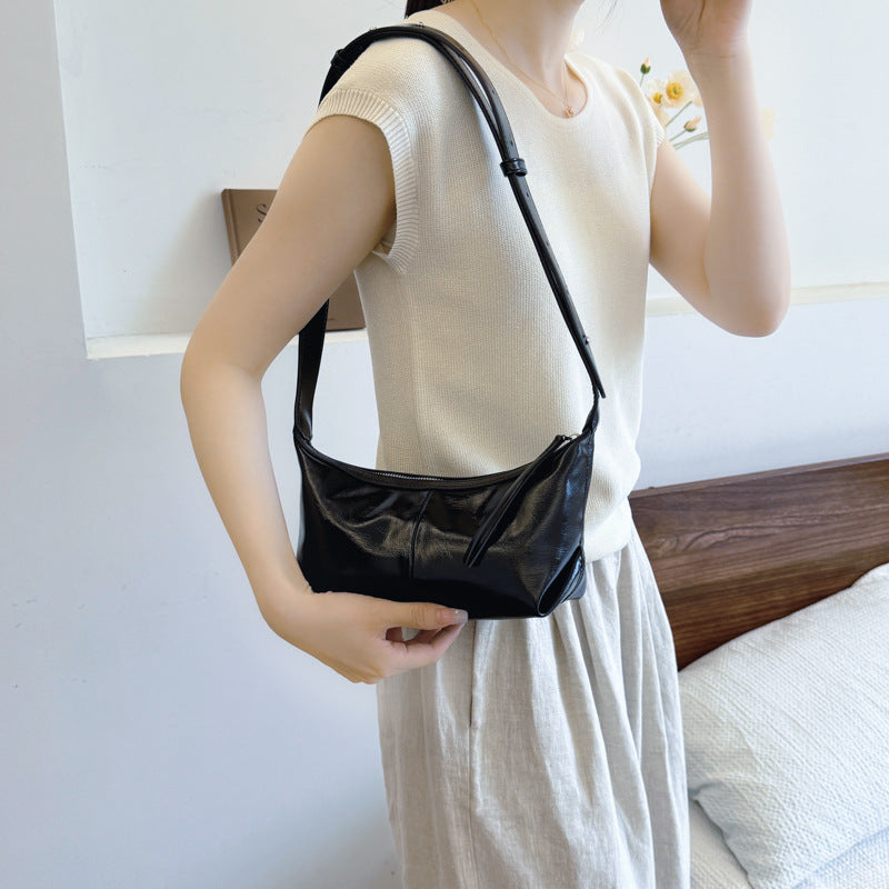 Women's Fashion Pleated Dumpling Korean Fashionable Summer Underarm Bag