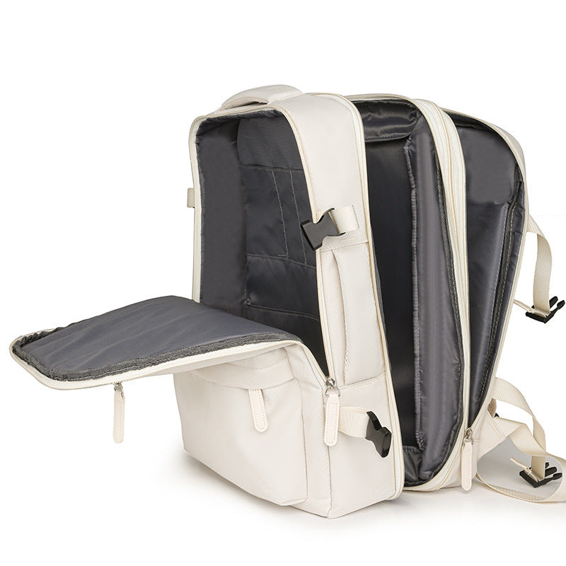 Fixed Commuter Large Capacity Dry Wet Separation Storage Mummy Leisure Backpack